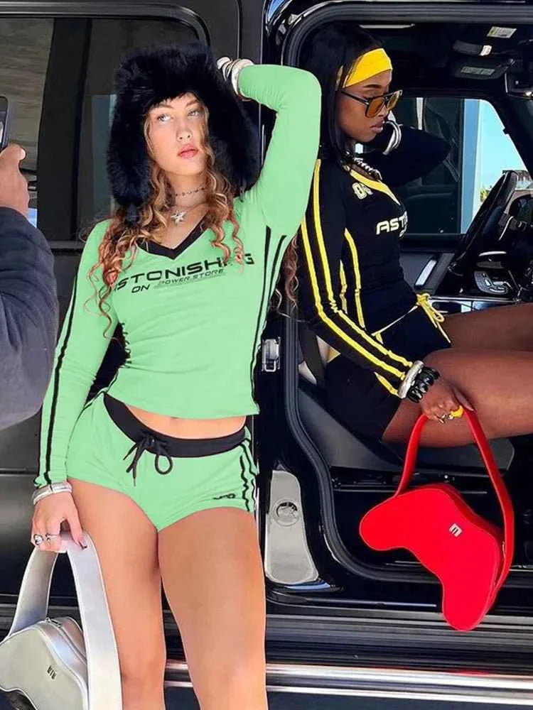 Weird Puss Women's Sporty Tracksuit Set